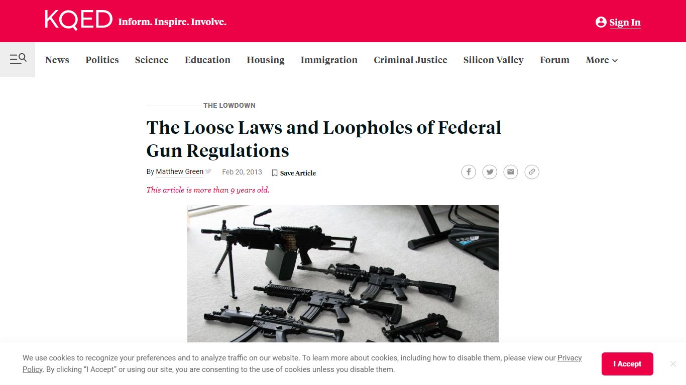 The Loose Laws and Loopholes of Federal Gun Regulations
